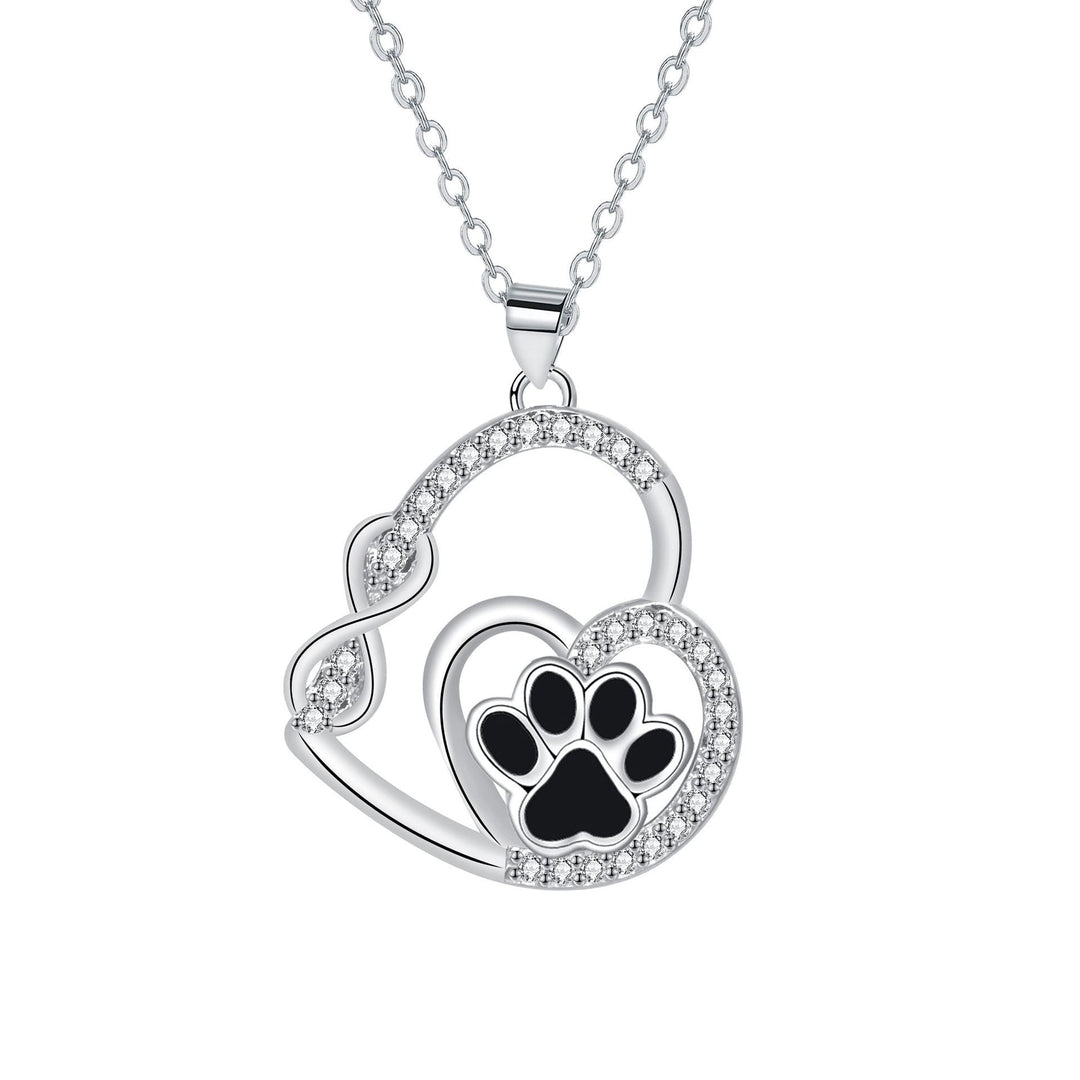 Infinite Love Paw Necklace - Forever Connected