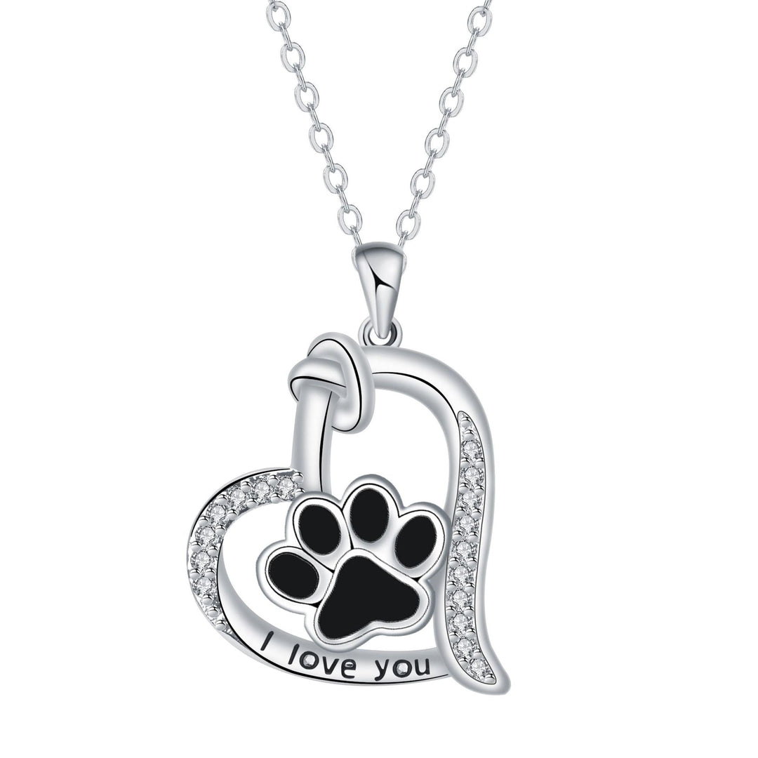 Heart & Paw Necklace - A Reminder of Loyal Companions