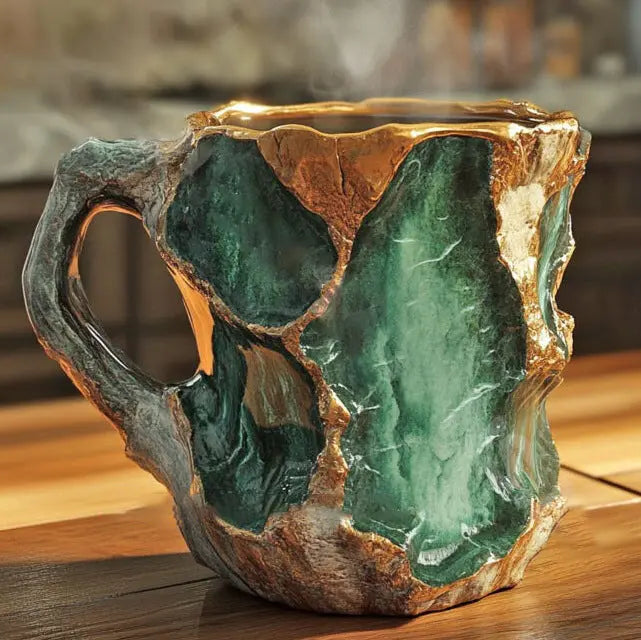 Mineral Crystal Coffee Cups